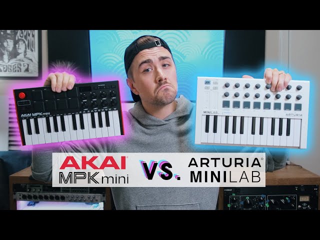 Akai MPK Mini Mk.3 VS Arturia MINILAB MK.2 - Which should YOU
