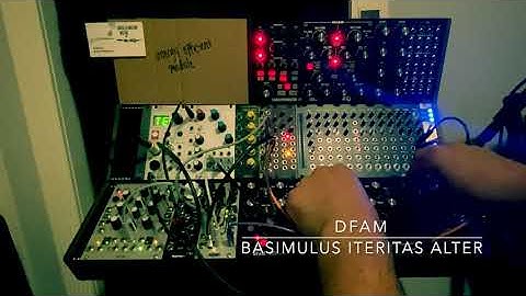 Moog DFAM + Noise Engineering Basimulus Iteritas Alter