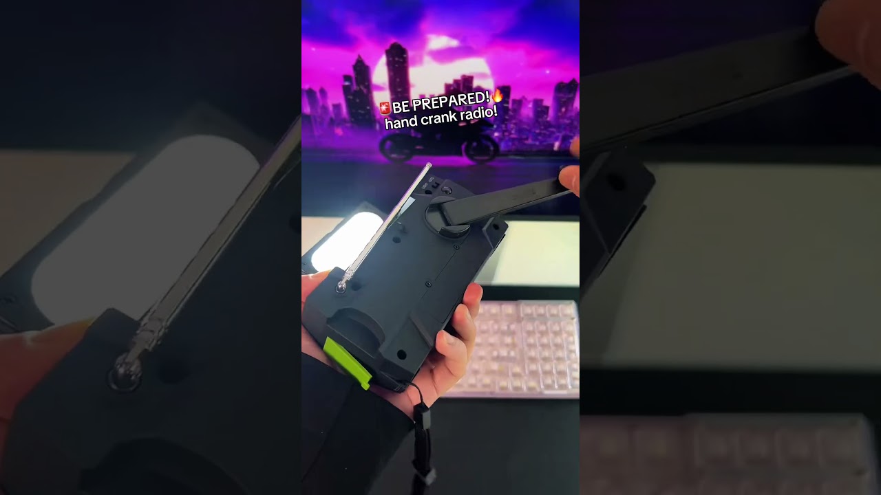 Essential Gadgets for Emergencies: Hand-Crank Radios & Self-Charging Lights