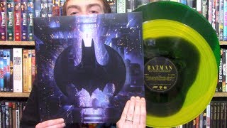 Justin shows his latest vinyl pickup: the limited edition 2lp expanded
score for classic comic book movie - tim burton's batman