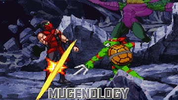 Raphael vs Ermac - TMNT vs Mortal Kombat - MUGEN Multiverse