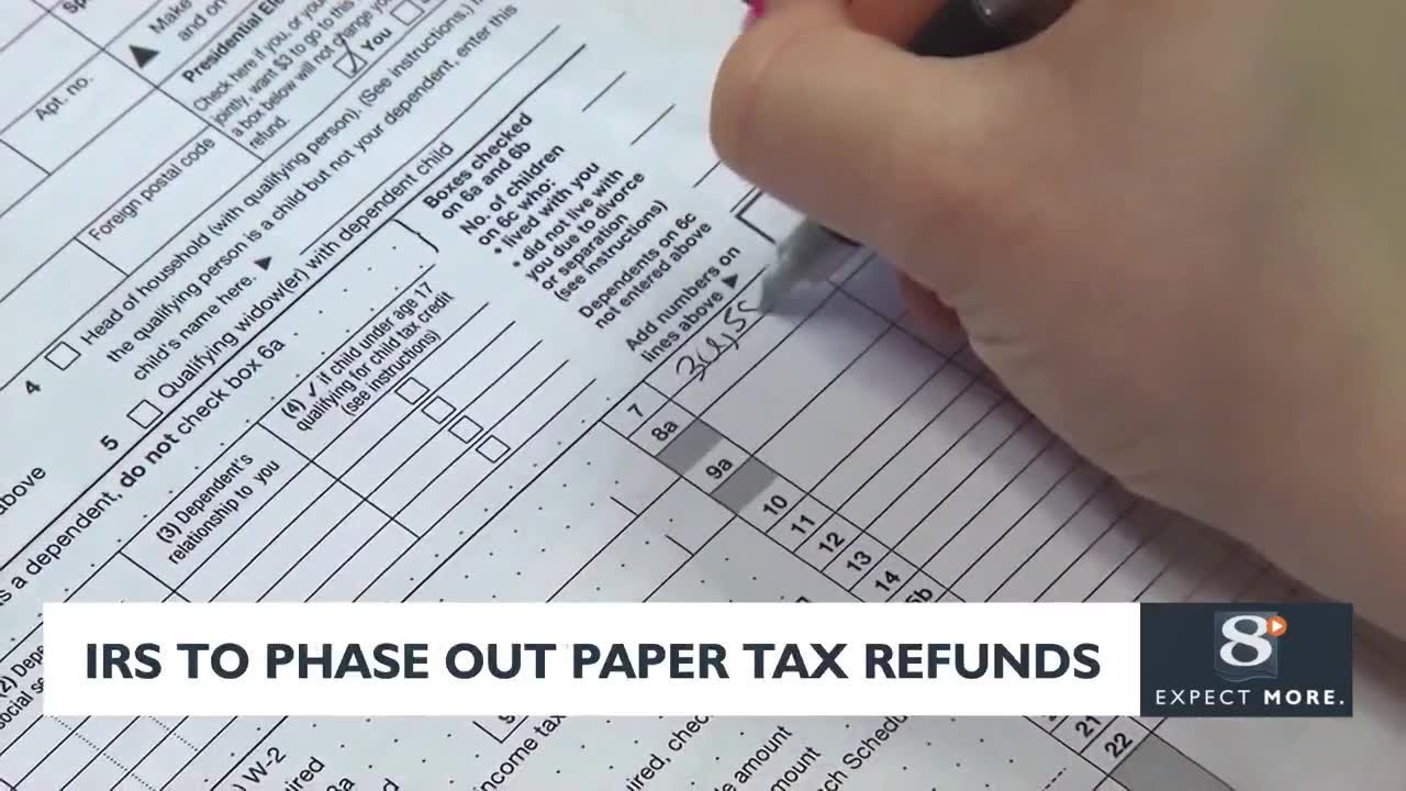 IRS doing away with paper checks
