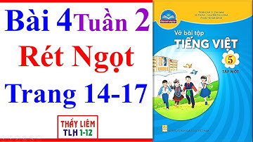 Vở Bài Tập Tiếng Việt Lớp 5 Bài 4 Tuần 2 | Rét Ngọt | Trang 14 - 17 | Chân Trời Sáng Tạo
