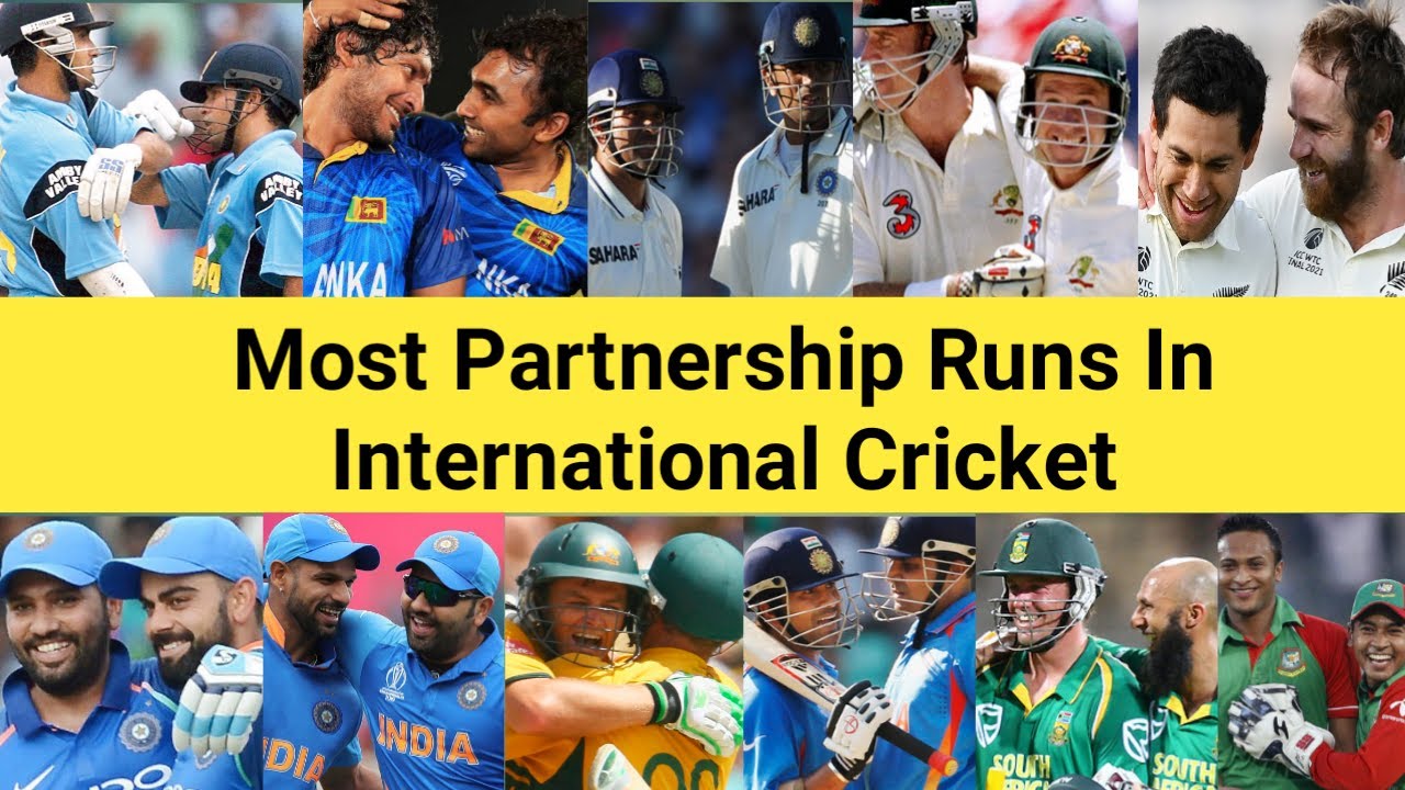Most Partnership Runs In International Cricket 🏏 Top 25 Pair 😱 