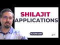 Applications du shilajit