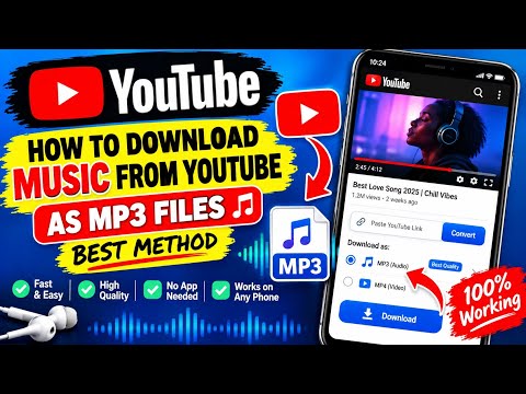 How to Download Music From YouTube as MP3 Files ? - 2026 Method | YouTube Video Converter to MP3 