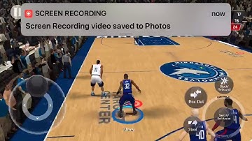 NBA2K20 Mobile MyCareer LA Clippers vs Minnesota Timberwolves