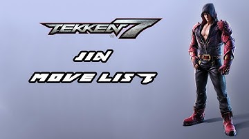 Tekken 7 - Jin Move List