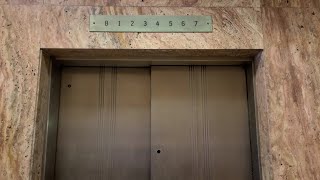 70s mod! Vintage OTIS/Rossborough Elevator at the Evans Building in Akron, OH