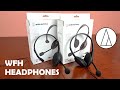 Audio Technica ATH-101USB &amp; ATH-102USB Headphones Review - Impressive Work From Home Headsets!