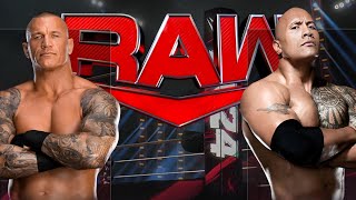 The Rock vs Randy Orton: Epic Heavyweight Championship Showdown in 4k