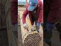 Used Steel Pipe Bundling Process - Good tools and machinery make work easy