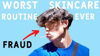 @KING HENRY RN  has the WORST SKINCARE ROUTINE EVER