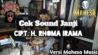 CEK SOUND LAGU KALEM! JANJI  VERSI MAHESA MUSIC