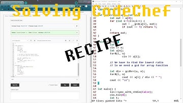 Solving CodeChef: Cutting Recipes (RECIPE) - Competitive Programming