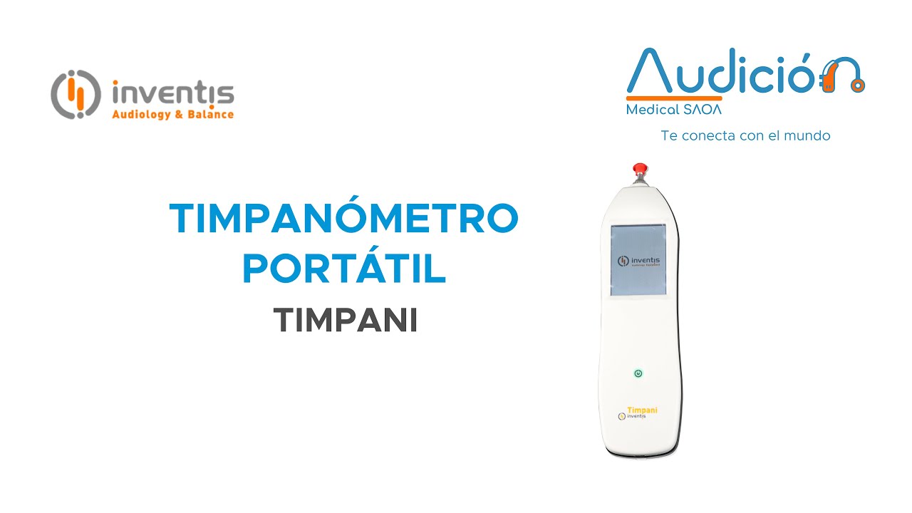 TIMPANI - Timpanómetro portátil - YouTube