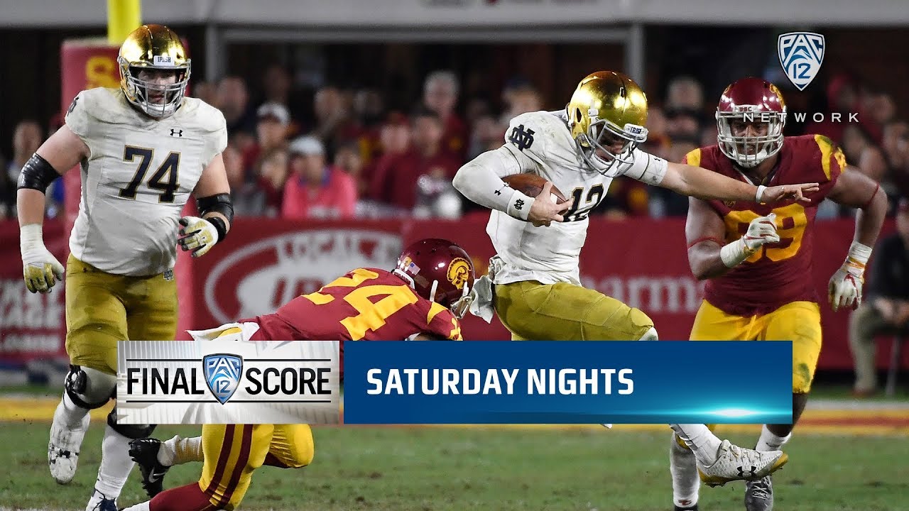 How the points were scored: Notre Dame 24, California 17
