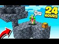 TRAPPED ON BEDROCK ISLAND FOR 24 HOURS!