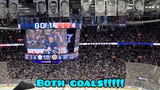 BOTH LEAFS GOALS LIVE!!!! ROUND 1 GAME 3 Vs Bruins MUST WATCH!!!!!