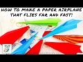 Build paper airplanes with launchers that fly fast and far  stem project fun for kids