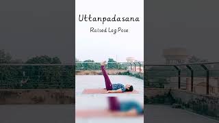 Uttanpadasana Raised Leg Pose