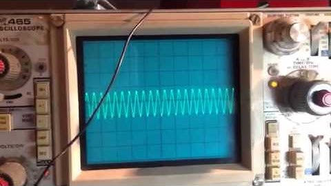 XR2206 Function Generator Bench Test