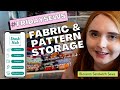 Fridaysews  how i store my fabric and pattern stash