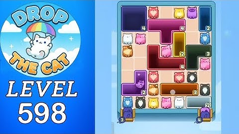Drop The Cat Level 598 Walkthrough