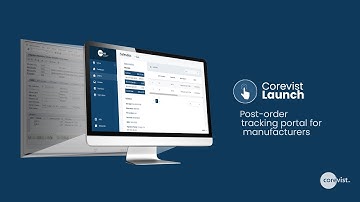 Corevist Launch | B2B Order Tracking Portal for Manufacturers