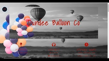 bootstrap 4 how to complete web site  balloon banner css