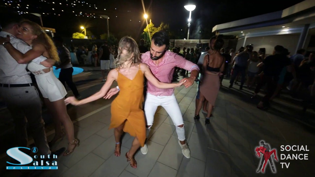 Dimitris Psychogios & Yolena - Salsa Social Dancing | 5th South Salsa Festival 2019 (Greece)
