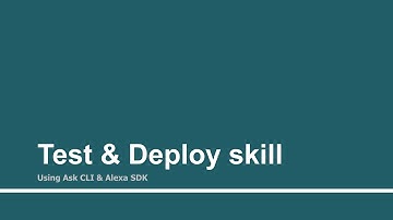 Test & Deploy Skill | Part - 14 | Create custom Alexa skill using AWS Lambda function