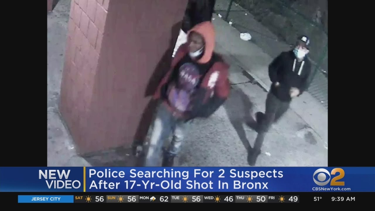 NYPD Looking For 2 People After Teen Shot In Leg In Bronx - YouTube
