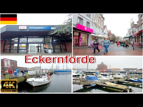 Eckernförde | Virtual walking tour around Eckernförde Town, Germany