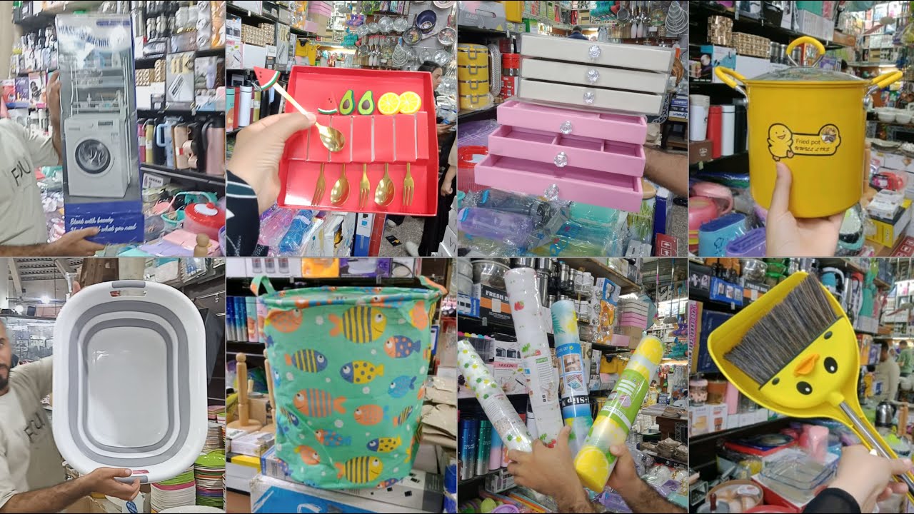 الحقوااا بسرعة هيبيع باقل من سعر الجملة 😱 رفايع المطبخ ب 10ج 💥في درب سعادة سوق الغلابة الاصلي 💯💯