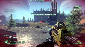 Tribes Ascend Beta Technician Gameplay 11-13-2011