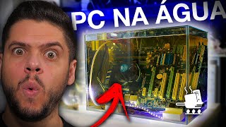 PC NA ÁGUA vs PCs DOS GRINGOS - Os ASSUSTADORES PCs dos INSCRITOS #fritandosetups