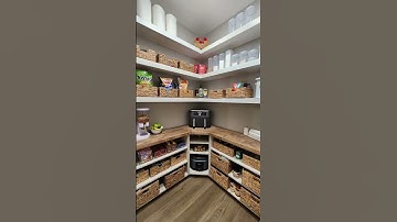 Making our corner pantry functional for our family
