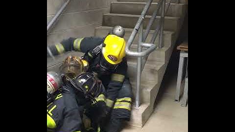 ARS Multi-Loop Rescue Strap used to Move a Victim Up Steps, 1 Strap | Anderson Rescue Solutions