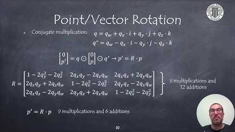 Quaternions | Robotic Systems (OLD)