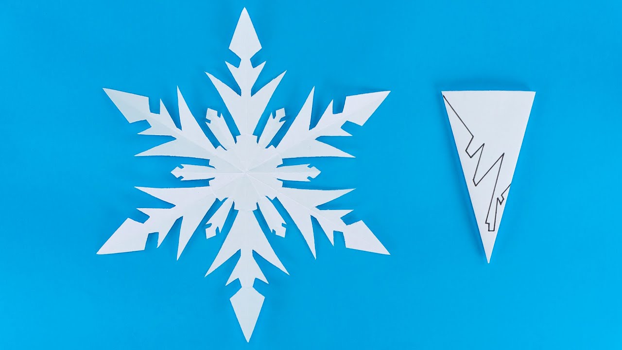 How To Make A Snowflake Out Of Paper Easy Bmp Pro