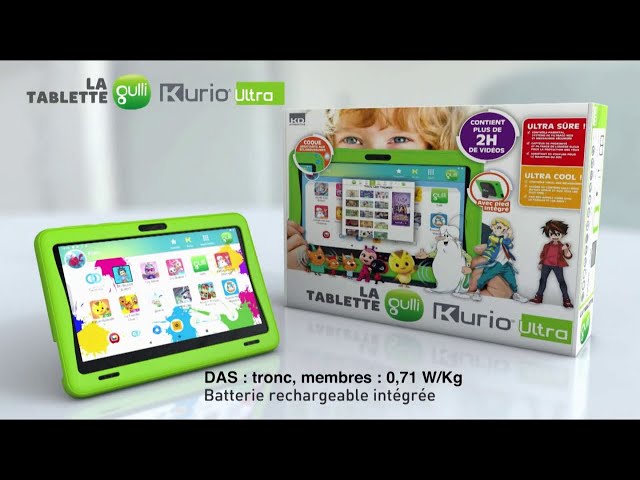 La tablette Gulli Kurio Ultra ultra sûre pour les parents ultra