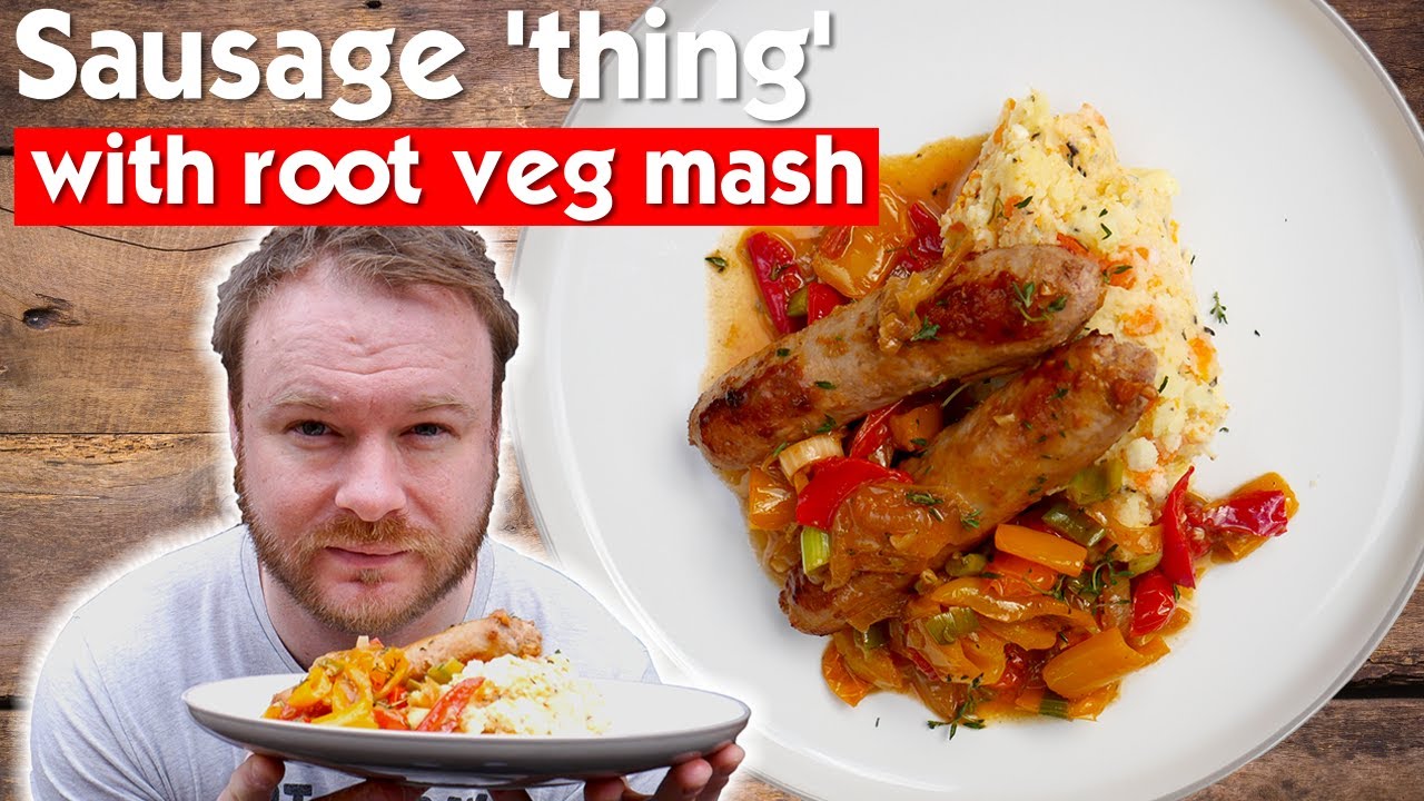 A Delicious Sausage THING With Root Veg Mash YouTube a-delicious-sausage-thing-with-root-veg-mash-youtube