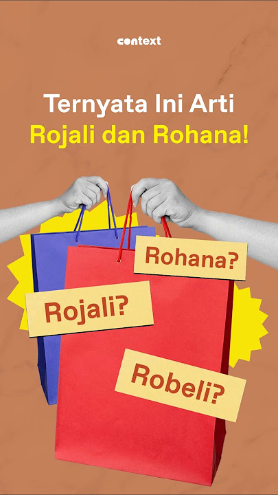 It Turns Out This Is What Rojali and Rohana Mean!