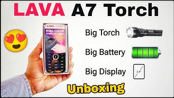 Best Keypad Phone 😍 | LAVA A7 Torch Unboxing and Review
