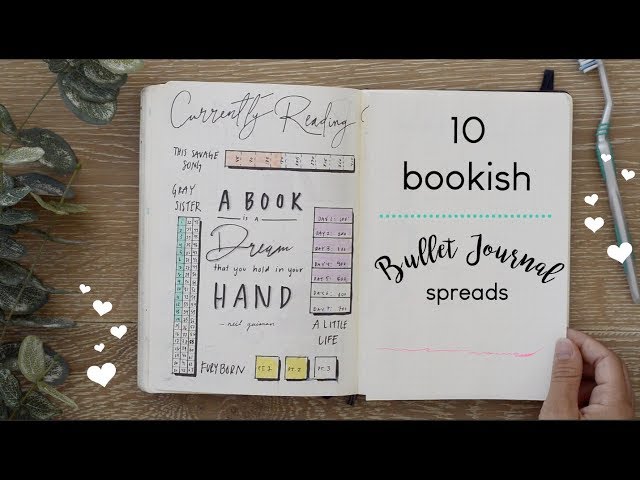 Ideas For Your Bookish Bullet Journal