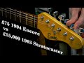 Can we make this £75 Encore Stratocaster sound like the all original 63!!!