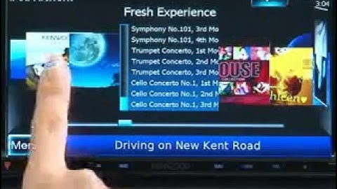 Kenwood DNX9260BT DNX7260BT DDX8026BT - iPod/iPhone Album Artwork