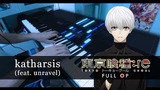 [FULL] katharsis (feat. "unravel") - Tokyo Ghoul:re OP 2 (Piano by HalcyonMusic) chords