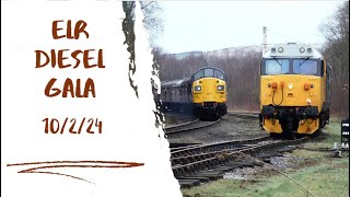 East Lancashire Railway (ELR)  Diesel Gala Saturday 10/2/24